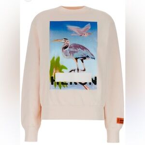 Heron Preston HERON CENSORED unisex crewneck sweatshirt L